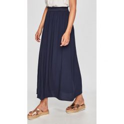 Vero Moda - Spódnica. Niebieskie spódniczki damskie marki Vero Moda, na co dzień, s, bez wzorów, z wiskozy, z podwyższonym stanem, maxi, proste. Za 99,90 zł.