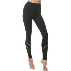 Legginsy sportowe damskie: Cardio Bunny Legginsy damskie 2C Okapi Dark Jungle czarne r. S