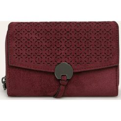 Answear - Portfel. Brązowe portfele damskie ANSWEAR, bez wzorów, z materiału. Za 59,90 zł.