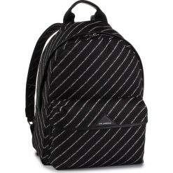 Plecak KARL LAGERFELD - 96KW3076 Black. Czarne torby męskie skórzane KARL LAGERFELD, bez wzorów, z materiału. Za 899,00 zł.