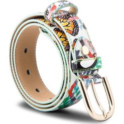 Akcesoria damskie: Pasek Damski KAZAR – 28859-L2-A4 Creme/Red/Blue