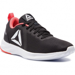 Buty Reebok - Astroride Essential DV4093 Black/Bright Rose. Czarne buty sportowe damskie Reebok, bez wzorów, z gumy, sportowe, do biegania. W wyprzedaży za 169,00 zł.
