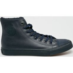 Big Star - Trampki. Niebieskie trampki męskie BIG STAR, bez wzorów, z gumy, retro, na sznurówki. W wyprzedaży za 89,90 zł.