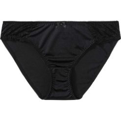 Figi bonprix czarny. Czarne majtki damskie bonprix, z koronki. Za 29,99 zł.