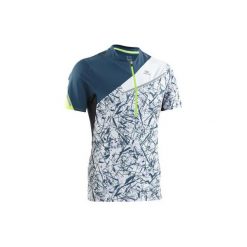 Koszulka do biegania krótki rękaw PERF TRAIL męska. Białe koszulki męskie KALENJI, m, bez wzorów, z elastanu, bez kołnierzyka, z krótkim rękawem, krótkie, do biegania. W wyprzedaży za 69,99 zł.