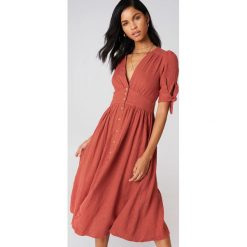 Sukienki hiszpanki: Free People Sukienka midi Love Of My Life - Orange