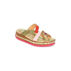 Japonki Think AQAZA. Brązowe crocsy damskie . Za 384,30 zł.
