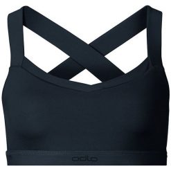 Biustonosze sportowe: Sportowy biustonosz „Crossback Medium” w kolorze czarnym