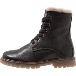Buty zimowe damskie: Bisgaard Botki sznurowane black