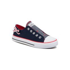 Nelli Blu CF19070-1. Białe trampki dziewczęce z materiału. Za 59,99 zł.
