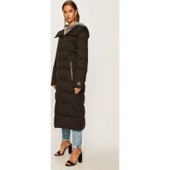 Pepe Jeans - Kurtka Cleo x Dua Lipa. Czarne kurtki damskie Pepe Jeans, s, bez wzorów, z bawełny, długie. Za 759,90 zł.
