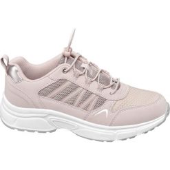 Sneakersy damskie Graceland różowe. Różowe sneakersy damskie Graceland, z materiału. Za 99,90 zł.