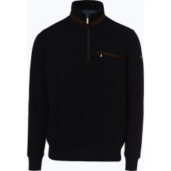 Bugatti - Męska bluza nierozpinana, niebieski. Niebieskie bluzy męskie Bugatti, m, bez wzorów, ze skóry, ze stójką, bez rękawów, bez kaptura. Za 299,95 zł.