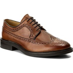 Półbuty GANT - Albert 15631222 Cognac G45. Brązowe buty wizytowe męskie GANT, ze skóry. W wyprzedaży za 349,00 zł.