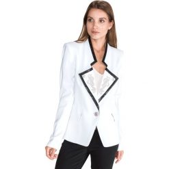 Just Cavalli Marynarka Biały. Białe kurtki damskie Just Cavalli, s, bez wzorów, z elastanu. Za 3038,95 zł.