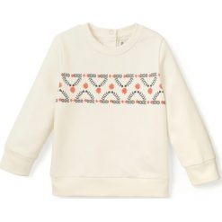 Bluzy dziewczęce: Bluza z nadrukiem 1 miesiąc – 3 lata Oeko Tex