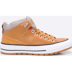 Converse - Trampki Chuck Taylor as street boot. Żółte trampki męskie marki Converse, z materiału, na sznurówki. W wyprzedaży za 269,90 zł.