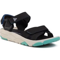 Sandały MERRELL - Belize Convert J000510 Black. Czarne klapki damskie Merrell, bez wzorów, ze skóry, bez obcasa. W wyprzedaży za 299,00 zł.