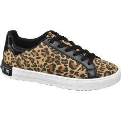 Sneakersy damskie Graceland czarne. Czarne sneakersy damskie Graceland, z materiału. Za 59,00 zł.