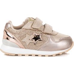Buty dziecięce: Złote trampki z gwiazdą american HESPER