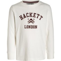 Hackett London Bluzka z długim rękawem white. Białe bluzki dziewczęce marki Hackett London, z bawełny, z długim rękawem. W wyprzedaży za 126,75 zł.