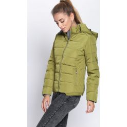 Zielona Kurtka Another Chance. Brązowe kurtki damskie pikowane marki QUECHUA, na zimę, m, z materiału. Za 79,99 zł.