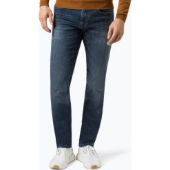 Armani Exchange - Jeansy męskie, niebieski. Czarne jeansy męskie marki Armani Exchange, l, z materiału, z kapturem. Za 579,95 zł.