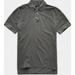Koszulka polo "Halite" w kolorze ciemnoszarym. Szare koszulki męskie G-Star, m, bez wzorów, z bawełny, bez rękawów. W wyprzedaży za 159,95 zł.
