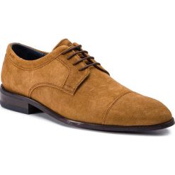 Półbuty JOOP! - Kleitos 4140004172 Cognac 703. Pomarańczowe półbuty męskie JOOP!, na co dzień, bez wzorów, ze skóry, eleganckie, bez zapięcia. W wyprzedaży za 519,00 zł.