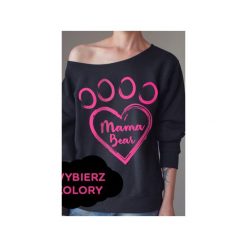 Wybierz kolory mama bear bluza z. Czerwone bluzy damskie marki One mug a day, s, z nadrukiem, bez rękawów, bez kaptura. Za 149,00 zł.