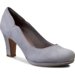 Półbuty CLARKS - Chorus Nights 261151434 Grey/Blue Suede. Szare półbuty damskie Clarks, bez wzorów, ze skóry, eleganckie, bez obcasa, na obcasie, bez zapięcia. W wyprzedaży za 159,00 zł.