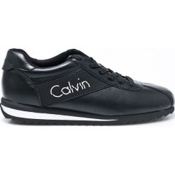 Calvin Klein Jeans - Buty. Czarne buty sportowe męskie marki Calvin Klein Jeans, z jeansu, na sznurówki. W wyprzedaży za 379,90 zł.