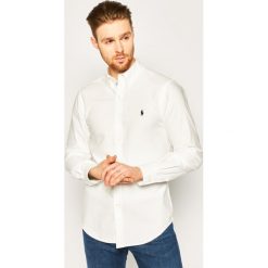 Koszula Polo Ralph Lauren Classics 710736557. Różowe koszule męskie Polo Ralph Lauren, xxl, bez wzorów, z bawełny, casualowe, polo, bez rękawów. W wyprzedaży za 329,00 zł.