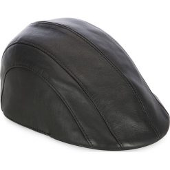 Czapka męska 83-HF-100-1. Czarne czapki męskie marki Wittchen, na zimę, bez wzorów, z bawełny, klasyczne. Za 209,00 zł.