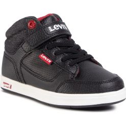 Sneakersy LEVI'S - VGRA0060S Black 0003. Czarne trampki chłopięce bez wzorów, ze skóry ekologicznej, bez zapięcia. Za 179,00 zł.