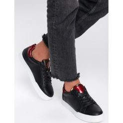 Czarne Sneakersy Always True. Czarne sneakersy damskie Renee, ze skóry. Za 59,99 zł.