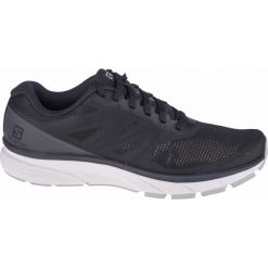 Salomon Juxta RA 406866. Czarne buty sportowe męskie Salomon, bez zapięcia, do biegania. W wyprzedaży za 299,99 zł.