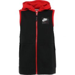 Nike Performance HOODIE VEST AIR Bluza rozpinana black/university red. Czarne bluzy dziewczęce Nike Performance, z bawełny. Za 209,00 zł.