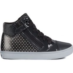 Geox dziewczęce tenisówki do kostki Gisli 40 szare. Szare buty dziewczęce zimowe Geox, na zimę, bez wzorów, na zamek. Za 239,00 zł.