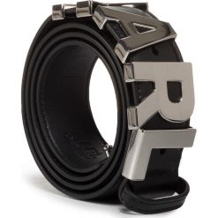 Pasek Damski KARL LAGERFELD - 201W3195 Black. Czarne paski damskie KARL LAGERFELD, w paski, ze skóry. W wyprzedaży za 489,00 zł.
