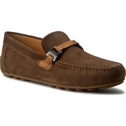 Mokasyny GEOX - U Giona B U620XB 02285 C6L6N Cigar/Cognac. Pomarańczowe mokasyny męskie Geox, ze skóry, eleganckie. W wyprzedaży za 279,00 zł.