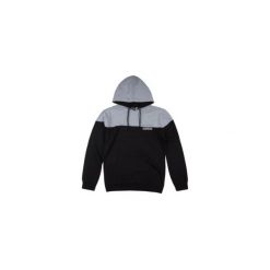 Bluza męska nierozpinana, z kieszonką, z kapturem dresowa. Czarne bluzy męskie rozpinane marki TXM, m, z dresówki, z kapturem. Za 39,99 zł.