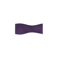 Bordowa mucha wiązana w granatowe romby W106. Czerwone muszki męskie Modini Moda Męska, na co dzień, bez wzorów, z tkaniny, eleganckie. Za 60,75 zł.