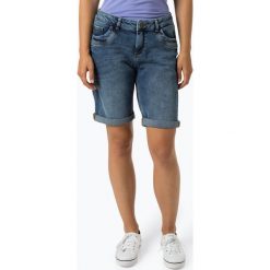 S.Oliver Casual - Damskie krótkie spodenki jeansowe – Smart Bermuda, niebieski. Niebieskie szorty damskie s.Oliver Casual, s, bez wzorów, z jeansu, casualowe. Za 159,95 zł.