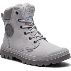 Trapery PALLADIUM - Pampa Sport Cuff Wps 72992-096-M Vapor/Cloudburst. Szare botki męskie Palladium, z nubiku. Za 679,00 zł.