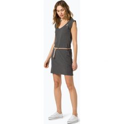 Ragwear - Sukienka damska – Slavka, czarny. Czarne sukienki damskie Ragwear, l, w paski, bez kołnierzyka, bez rękawów. Za 89,95 zł.