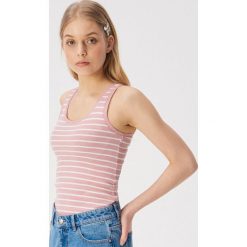 Top w paski - Różowy. Topy damskie Sinsay. Za 19,99 zł.