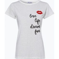 Marie Lund - T-shirt damski, szary. Szare t-shirty damskie Marie Lund, m, z nadrukiem, z dżerseju. Za 59,95 zł.
