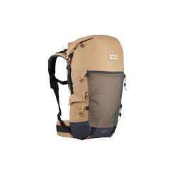 Plecak trekkingowy - DESERT 500 30 L. Pomarańczowe plecaki męskie FORCLAZ, bez wzorów, z elastanu. Za 179,99 zł.