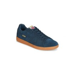 Buty Gola EQUIPE SUEDE. Niebieskie trampki męskie Gola, bez wzorów, bez zapięcia. Za 329,00 zł.